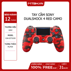 Tay cầm Sony DualShock 4 Red Camo