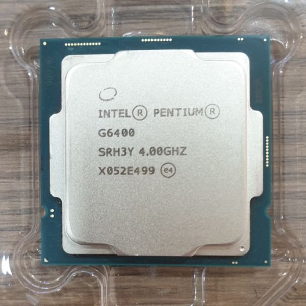 CPU INTEL PENTIUM GOLD G6400 (4.0GHz | 2 nhân | 4 luồng | 4MB Cache) 10TH NEW TRAY