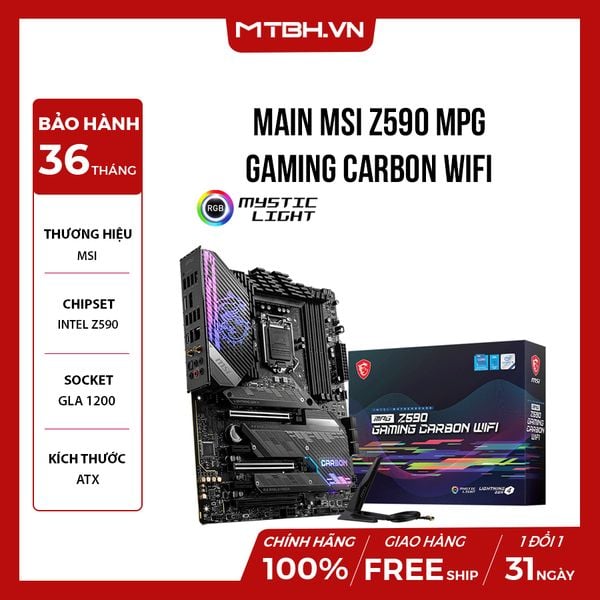 MAIN MSI Z590 MPG GAMING CARBON WIFI