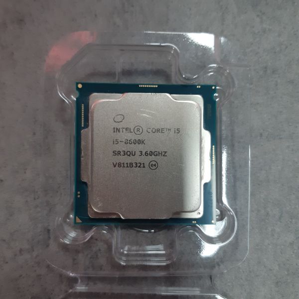 CPU CORE I5 8600K SK1151 V2 COFFEE LAKE NEW TRAY