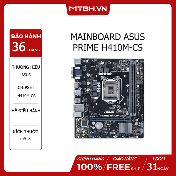 Main Asus PRIME H410M-CS