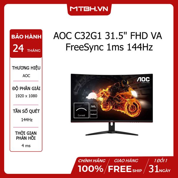 MÀN HÌNH LCD AOC C32G1 31.5