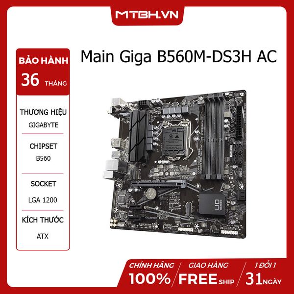 Main Giga B560M-DS3H AC