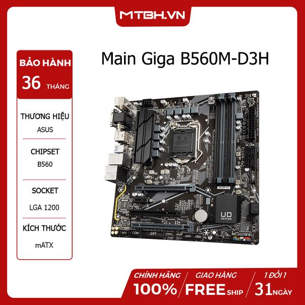Main Giga B560M-D3H