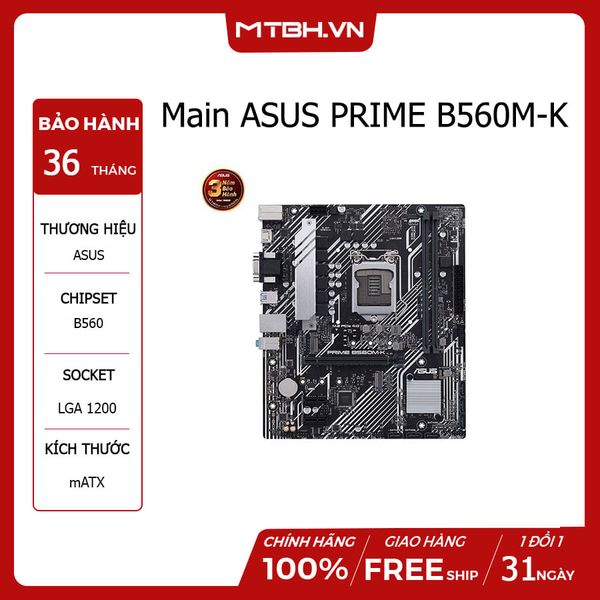 Main ASUS PRIME B560M-K