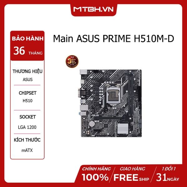 Main ASUS PRIME H510M-D