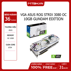 VGA ASUS ROG STRIX 3080 OC 10GB GUNDAM EDITION