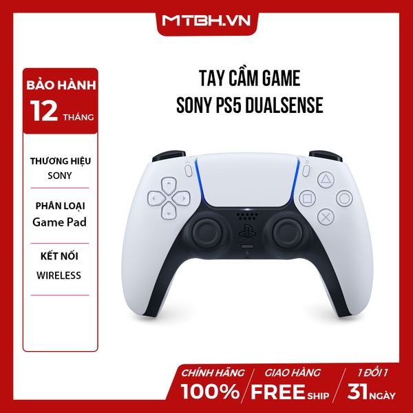 Tay cầm Game Sony PS5 DualSense BLACK