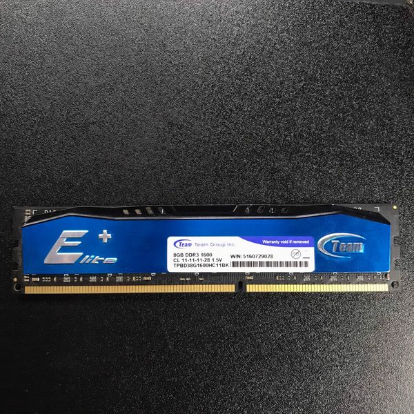 RAM TEAM DDR3 8GB ELITE BUSS 1600 TẢN NHIỆT CÒN BH