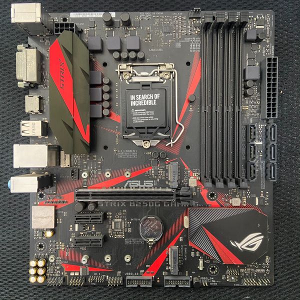 MAIN ASUS B250G GAMING STRIX HBH
