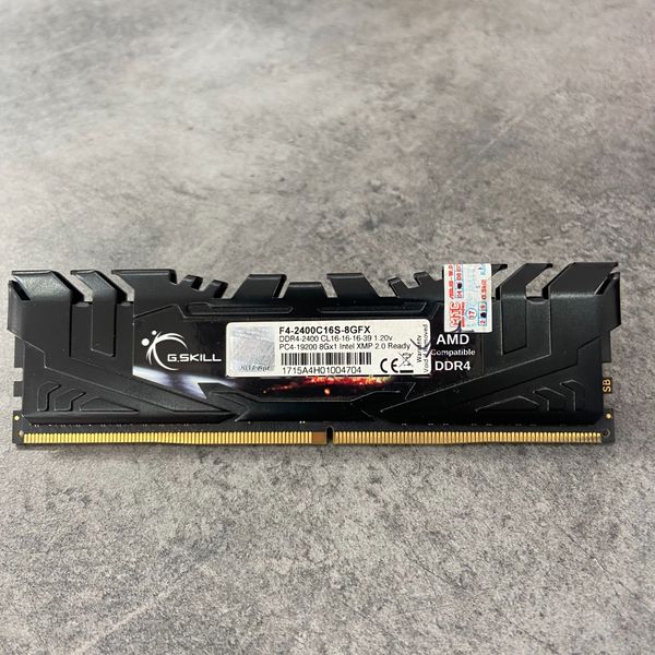 RAM DDR4 8GB GSKILL FlareX 2400mhz (G.SKILL F4-2400C16D-16GFXR) HBH