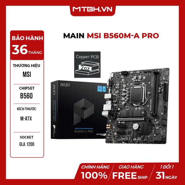 Main MSI B560M-A PRO