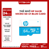 Thẻ Nhớ HP 64GB Micro SD U1 Blue Card (HFUD064-1U1BA)