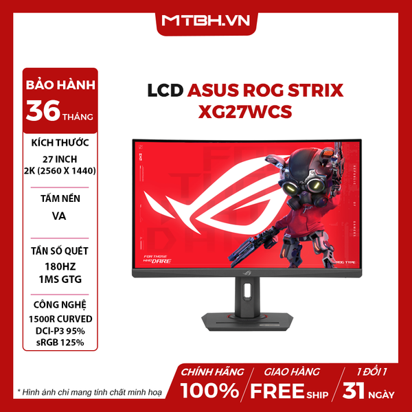 MÀN HÌNH LCD ASUS ROG STRIX XG27WCS 27