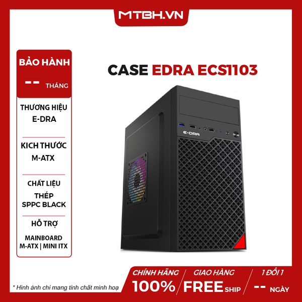 Case EDRA ECS1103 Văn phòng