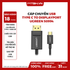 Cáp chuyển USB Type C sang Displayport dài 1.5m Ugreen 50994