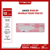 BÀN PHÍM CƠ AKKO 3108 RF WORLD TOUR TOKYO (AKKO SWITCH V3 - CREAM BLUE)