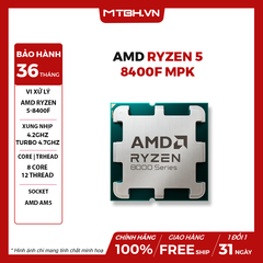 CPU AMD RYZEN RYZEN 5 8400F MPK