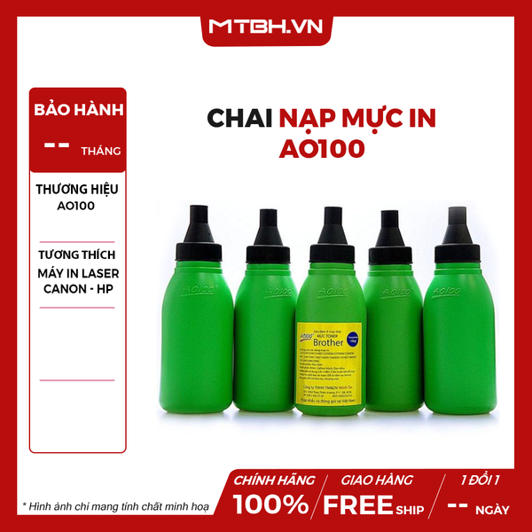 LỌ MỰC MÁY IN AO100