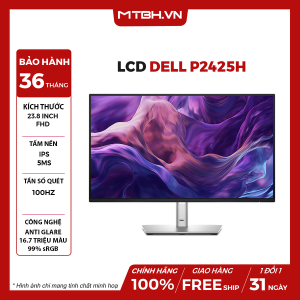 MÀN HÌNH LCD DELL P2425H 24