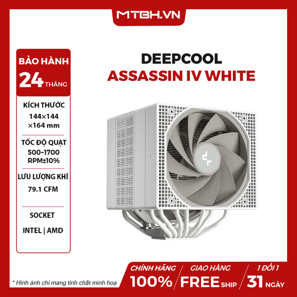 Tản nhiệt khí Deepcool ASSASSIN IV WHITE