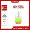 Chuột gaming có dây Aula S11 Pro - Cam | LED