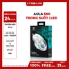 CHUỘT GAMING CÓ DÂY AULA S80 - TRONG SUỐT | LED