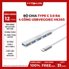 Bộ chia TypeC 3.0 ra 4 cổng USB Veggieg VK303