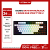 Bàn Phím Cơ DareU EK75 White/Black 2 Sides RGB Strip Type-C Firefly (Tactile) Switch