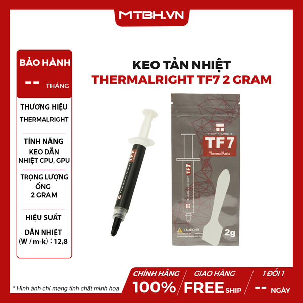 Keo Tản Nhiệt Thermalright TF7 2 gram