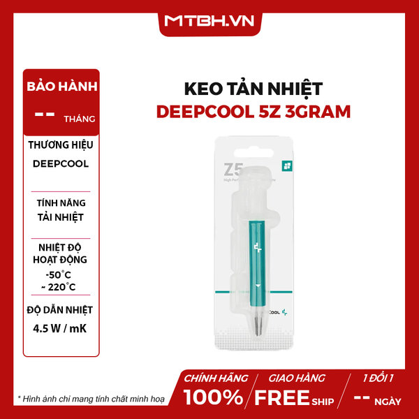 Keo Tản Nhiệt Deepcool Z5 3G