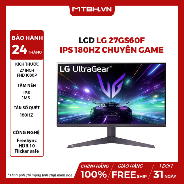 MÀN HÌNH LCD LG 27GS60F 27
