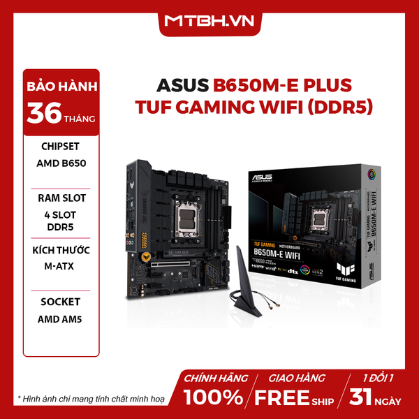 MAIN ASUS B650M-E PLUS TUF GAMING WIFI (DDR5)