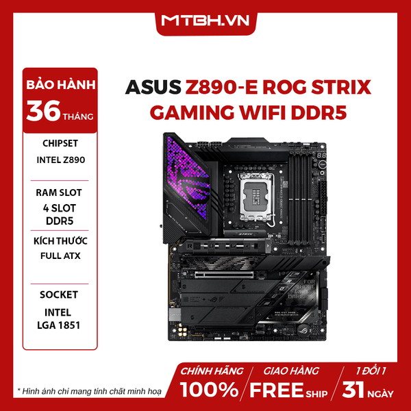 Main ASUS Z890-E ROG STRIX GAMING WIFI DDR5