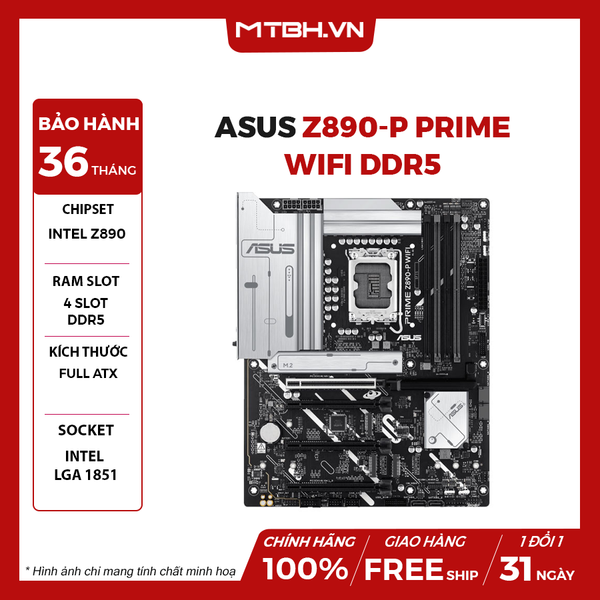 Main ASUS Z890-P PRIME WIFI DDR5