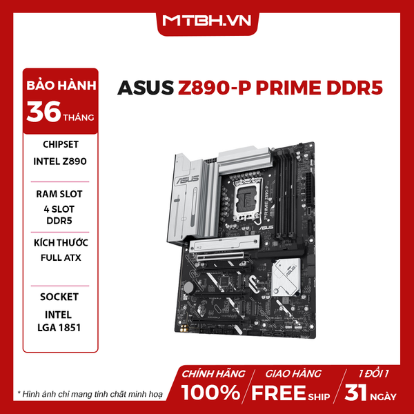 Main ASUS Z890-P PRIME DDR5