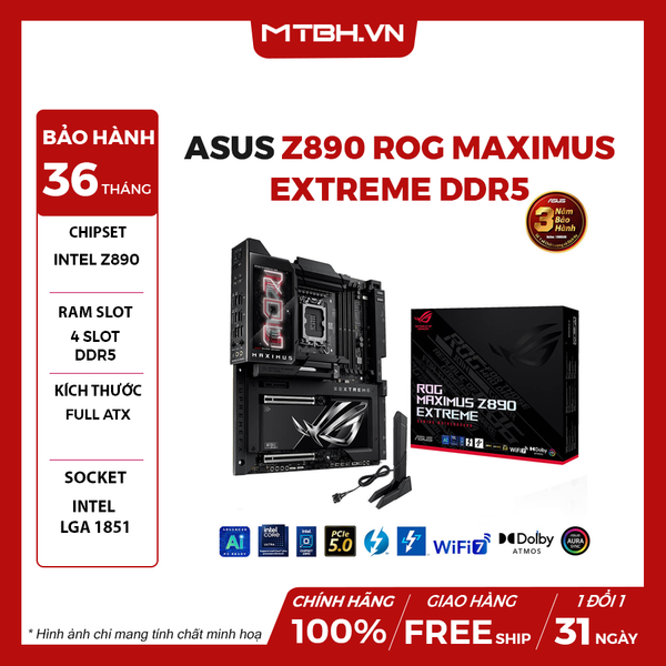 Main ASUS Z890 ROG MAXIMUS EXTREME DDR5