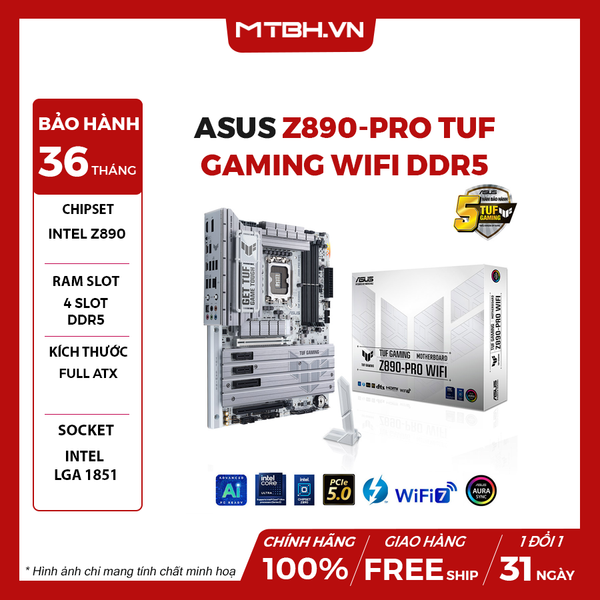 Main ASUS Z890-PRO TUF GAMING WIFI DDR5