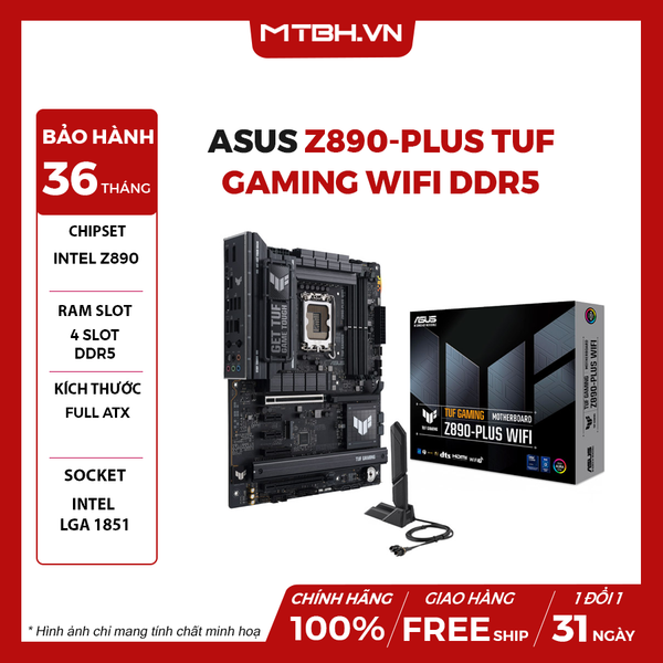 Main ASUS Z890-PLUS TUF GAMING WIFI DDR5