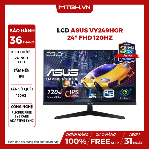 MÀN HÌNH LCD ASUS VY249HGR 24