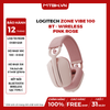Tai Nghe Logitech Zone Vibe 100 Bluetooth Wireless Pink Rose