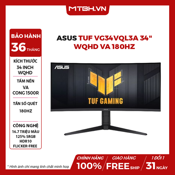 MÀN HINH·LCD ASUS TUF VG34VQL3A 34