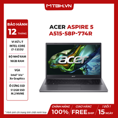 LAPTOP ACER ASPIRE 5 A515-58P-774R NX.KHJSV.005 CORE i7-1355U | 16GB RAM | 512GB SSD 15.6