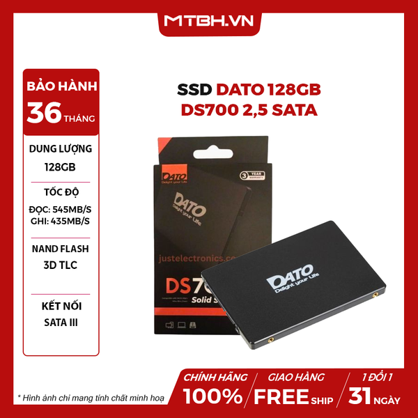SSD DATO 128GB DS700 2,5 SATA