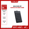 Bàn phím số Rapoo K10 đen (USB)