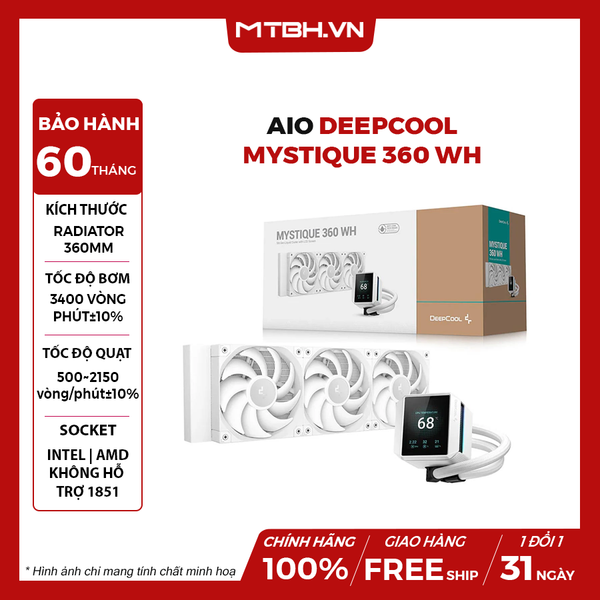TẢN NHIỆT NƯỚC DEEPCOOL MYSTIQUE 360 WH