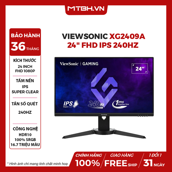MÀN HÌNH LCD VIEWSONIC XG2409A 24