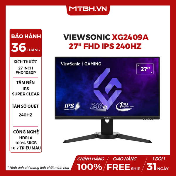 MÀN HÌNH LCD VIEWSONIC XG2709A 27