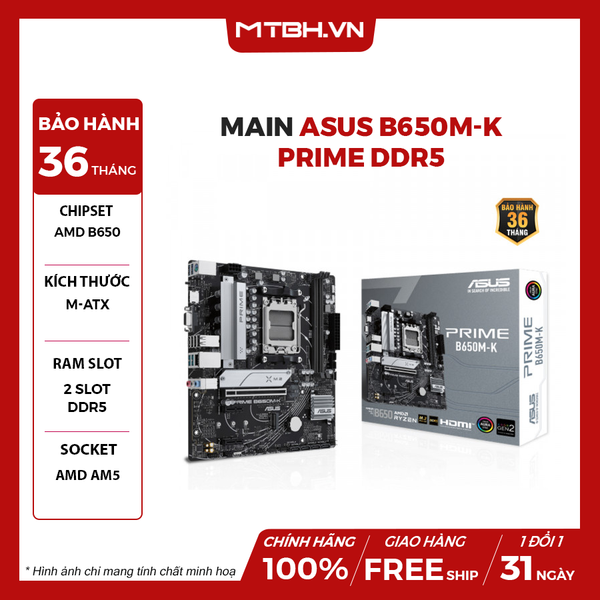 Main ASUS B650M-K Prime DDR5