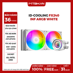 BỘ TẢN NHIỆT NƯỚC ID-COOLING FX240 INF WHITE